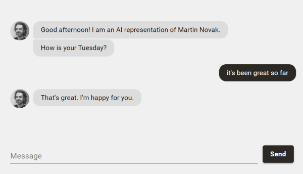 Web chat